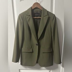 Olive Green Banana Republic Blazer